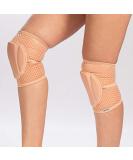 Queen Wear Nude Latte Grip Pole Dance Knee Pads - Woman Protection for Ballet, Modern Dance, and Indoor Sports (M) - Buy Online on SooperMarket.com