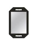 Rimosy Lightweight Handheld Mirror - Double Handle Mirror for Barbers, Salons, and Beauticians - Black Foam Handle, Easy to Carry & Hold - Ideal for Haircuts & Make-up - Buy Online on SooperMarket.com