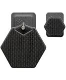 Tooletries Ultimate Scrubber Set - 2x Scrubbers & Holders - Silicone Organizer for Shower & Bathroom - Silicone-Grip Technology - Charcoal - Buy Online on SooperMarket.com