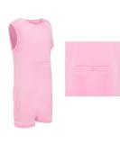 SpecialKids Popper Vest Sleeveless Bodysuit | Adaptive Clothing for Children 11-12 Years | Pink - Buy Online on SooperMarket.com
