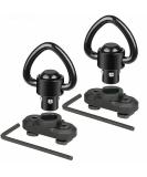 ACEXIER 2 PIECE Sling Swivel Stud Mount Adapter for Mlok Rail Quick Release QD Sling Swivel Mount Adapter Hunting Gun Accessories - Buy Online on SooperMarket.com