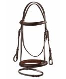 Start Simple Bridle Horse with Reins | Premium Leather Bridles for Shetty Pony Thoroughbred & Warmblood | 19mm English Combined Breeches - Buy Online on SooperMarket.com
