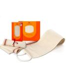 Carenesse Natural Body Peeling Set - Eco-Friendly Exfoliating Glove & Hammam Belt for Effective Skin Care | Chemical-Free & Plastic-Free Exfoliation - Buy Online on SooperMarket.com