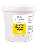 Delphis Eco Graffiti Remover Wipes | Cleaning Wipes | Marker Pen Felt Tip & Biro Remover Wipes | Spray Paint Remover Wipes - Buy Online on SooperMarket.com