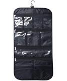 Freegrace Premium Hanging Toiletry Travel Bag - Large Black Organizer for Cosmetics, Jewelry, and Accessories - Buy Online on SooperMarket.com