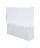 8 Holes Tweezers Holder | Tweezer Display Stand & Storage Rack with Dust Cover for Lash Extensions | Salon & Home Use (White - Buy Online on SooperMarket.com