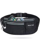 Waterproof Running Belt for Women Men - Black Fitness Fanny Pack for Hiking Gym Jogging - Fits iPhones Plus - Travel Waist Pack - Exercise Phone Holder & Money Belt - Medium - Buy Online on SooperMarket.com