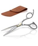 Eberbart Bartscher: Professional Rust-Free Stainless Steel Hair Cutting & Trimming Set with Synthetic Leather Etui & Free Book - Precision Beard & Facial Hair Care 18 cm - Buy Online on SooperMarket.com
