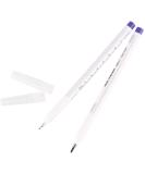 Beauty7 Tattoo Skin Markers Pen - Surgical Tip 0.5mm/1mm Body Art Scribe Tool with Ruler - 1 Pack - Buy Online on SooperMarket.com