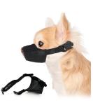 Dog muzzle prevents biting and eating barks and chewing nylon muzzle for small medium-sized dogs with a breathable network soft dog mouth protection with adjustable loop (s) - Buy Online on SooperMarket.com