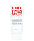 Formula 10.0.6 Three Times Sublime 3 in 1 Blackhead Wash + Scrub + Beauty Mask Pink Grapefruit + Jojoba 3.4 fl oz (100 ml) - Buy Online on SooperMarket.com