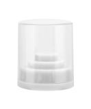 48 Slots Clear Nail Drill Case Holder - Manicure Tool Organizer & Display Stand for Nail Drill (White) - Buy Online on SooperMarket.com