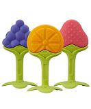 Innobaby Award-Winning Teethin Smart EZ Grip Fruit Teether - BPA Free Teether for Babies & Toddlers - Grape/Citrus/Berry - Buy Online on SooperMarket.com