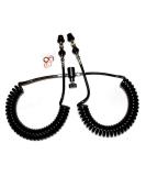 Outdoor Guy 11.5 Ft Remote with Quick Disconnect & Slide Check Double Hose - Black - Buy Online on SooperMarket.com