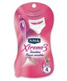 Schick Womens Xtreme3 Razor Sensitive 4 Count (3 Pack) - Buy Online on SooperMarket.com