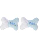 Shop Karlie Pl sch-Welpenfielen Mini Bone - Pack of 2 (13cm x 9cm) - Color Sorted - Perfect for Puppies | International Shipping - Buy Online on SooperMarket.com