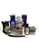 Colonel Conk Model 2316 Straight Razor Set with Santa Fe Bowl - Premium Shaving Kit for Men | International Shipping Available - Buy Online on SooperMarket.com