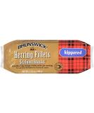 Brunswick Boneless Kipper Style Herring Fillets, 3.53 oz Can (Pack of 12) - 18g Protein per Serving - Gluten Free, Keto Friendly - Great for Pasta & Seafood Recipes - Buy Online on SooperMarket.com