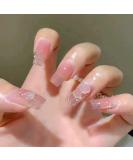 WOOXDYUK 24 PIEZAS de U as Posticas U as Postikas Mate Puntas de Presi n Cobertura Completa Arte de U as Color Rosa Desnudo Pesta as de Pegamento de Manicura Para Mujeres y ni as 356 - Buy Online on SooperMarket.com