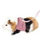 YJZQ Guinea Pigs Safety Harness Adjustable Stripe Pet Harness Vest Lead Rope for Rats Iguana Hamster Ferrets Small Animal Pet Training or Walking red - Buy Online on SooperMarket.com