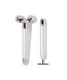 CHADO Duo Electric Facial Massage - 3D Roller & T Bar for Rejuvenating Lymphatic Drainage Anti-Puffiness & Skin Tightening | Home Spa Skin Care Tool - International Shipping Available - Buy Online on SooperMarket.com