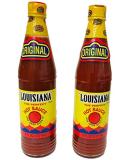 Louisiana Hot Sauce 6 Fl Oz (Pack of 2) - Spicy Condiment for Heat Seekers - Buy Online on SooperMarket.com