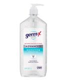 Germ-X Advanced Hand Sanitizer  Non-Drying Moisturizing Clear Gel  Instant and No Rinse Formula  Large Family Size Pump Bottle  Back to School Supplies  34 Fl Oz (1 Liter) - Buy Online on SooperMarket.com