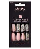 Kiss Masterpiece One-Of-A-Kind Luxe Mani Nails w/Glue (KMN02) - Buy Online on SooperMarket.com