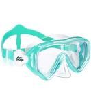 Seago Kids Swim Goggles Snorkel Diving Mask - Anti-Fog 180 Clear View for Youth (Ages 5-15) - Green - Buy Online on SooperMarket.com
