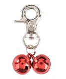 Alohha 2 Pack Pet Products Charm Triple Bell Pendant for Dog Cat Collar Decoration and Training (Red) - Buy Online on SooperMarket.com