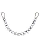 HILASON 9-1/2" Western Easy Clip Curb Bit Chain Heavy Duty Chrome Steel W/snap | Curb Chain | Horse Chin Chain | Curb Chain for Horse Bits | Steel Chain Heavy Duty for Horses - Buy Online on SooperMarket.com