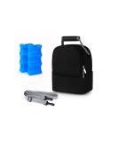 Buy AIFUSI Double-Like Breast Milk Cooling Bag - Waterproof Freshness Backpack for Baby Bottles (Black) - Ideal for International Shipping - Buy Online on SooperMarket.com