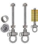 Dakzhou 2 Permanent Anti-Rust Heavy-Duty Bearing Swing Hanger Mute (10mm) 180 Swing, 1500 lb, sandbag Yoga Swing Hammock Chair - Buy Online on SooperMarket.com