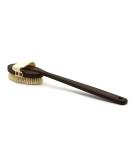 Fendrihan Boar Bristle Thermowood Bath Brush - Long Handle - Made in Germany - Buy Online on SooperMarket.com