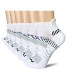 BERING Women's Performance Athletic Ankle Running Socks (6 Pairs) 7-9 White - Buy Online on SooperMarket.com