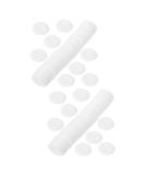 FRCOLOR 200 Pcs Disposable Face Sponges - Thick Overlock Cotton Nail Polish Cleaning Pads for Household Use - Buy Online on SooperMarket.com