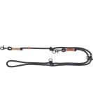 Trixie Hundeleine Be Nordic V-Line L-XL - 2.00m Adjustable Dog Leash for Large Dogs - Black/Sand - Perfect for Nordic Charm - Buy Online on SooperMarket.com