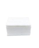 FOMIYES 100pcs Thin Cotton Pads - Nail Polish Remover & Makeup Remover Pads in Plastic Box - Premium White Cotton for Cosmetics - Buy Online on SooperMarket.com