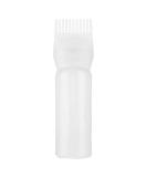 Hair Dye Brush Bottle Root Comb Applicator Bottle Hair Oil Bottle With Comb Hair Dye Bottle Applicator Comb With Graduated Scale For Home Salon Use White - Buy Online on SooperMarket.com