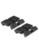 Acexier 2PCs / Lot Military Swallowtail to Weaver Picatinny 11mm to 22mm aluminum adapter .22 CAL Rifle Gun Mount Base Snap in Rail Adapter - Buy Online on SooperMarket.com
