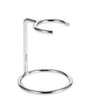 Buy Silver 1 Piece Metal Shaving Brush & Razor Holder - Essential Men's Shaving Tool for Storage & Organization - Buy Online on SooperMarket.com