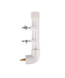 Bird Drinker Waterer Parrot - Automatic Drinking Device for Parakeet, Cockatiel, Conure, Lovebird, African Grey, Macaw - Medium Size - Buy Online on SooperMarket.com