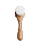 Alana Mitchell Bamboo Facial Cleansing Brush  Ultra Soft Face Scrubber  Deep Cleansing & Exfoliating Face Brush  Manual Scrub Facial Brush - Powerful Facial Skin Care Products for Youthful Skin - Buy Online on SooperMarket.com