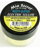 Mia Secret Dusty Glitter Collection - Electric Yellow 0.25 oz | Shop Internationally for Stunning Nail Art - Buy Online on SooperMarket.com