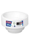 ProPack 1 50 Count Disposable Plastic 18 oz Heavy Weight Bowls - Ideal for Weddings, Parties, Office, School, Outdoor Events - White, Convenient for Take-out and Fast Food - Durable and Versatile (50 Bowls) - Buy Online on SooperMarket.com