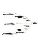 Fishing Vault Fully Rigged 5 Arms 8 Bladed Umbrella Rig Bass Lure W/ Swim Baits and Jig Heads Included - Buy Online on SooperMarket.com