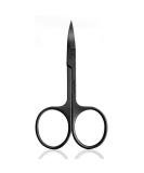 Multi-Purpose Nail Scissors Stainless Steel for Nail Toenail Eyebrow Eyelash(Black) - Buy Online on SooperMarket.com