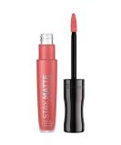 Rimmel Stay Matte Liquid Lipstick Coral Sass 600 - Long-lasting Coral Lip Color - Buy Online on SooperMarket.com