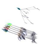 Alabama Umbrella Rigs Fishing Rigs Lure for Fishing Bass Bait Lure 18cm 8in16g 1/2OZ Fishing Bait Rigs 5pcs - Buy Online on SooperMarket.com