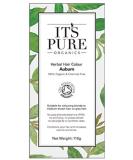 Pure Organic Henna Hair Dye in Auburn | Vegan & Gluten Free | PPD, Ammonia, Resorcinol, and Peroxide Free | Volumising & Strengthening | 110g - Buy Online on SooperMarket.com